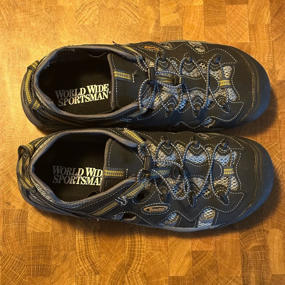World Wide Sportsman Men’s Fishing & Water Shoes - Size 11, New - Picture 5 of 6